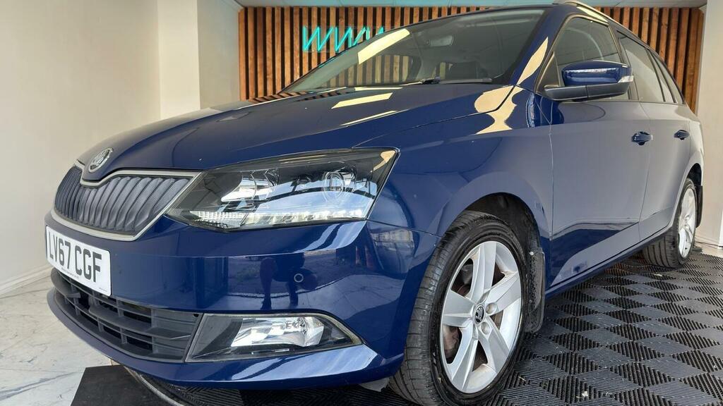 Skoda Fabia 1.0 Tsi Se L Dsg Euro 6 Ss Blue #6