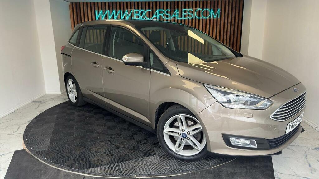 Ford Grand C-Max 1.5T Ecoboost Titanium X Euro 6 Ss Silver