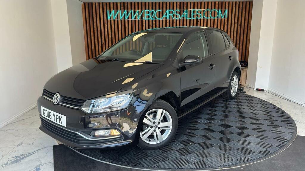 Volkswagen Polo Hatchback 1.0 Bluemotion Tech Match Euro 6 Ss 5 Black #4