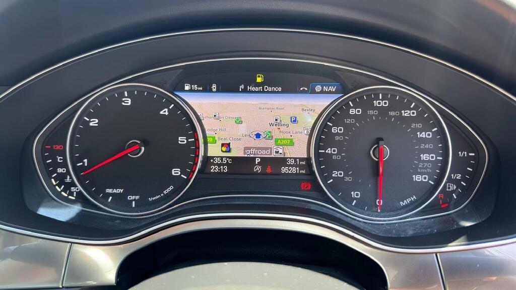 Audi A6 Saloon A6 S Line Black Edition Tdi Quattro S-a White #49
