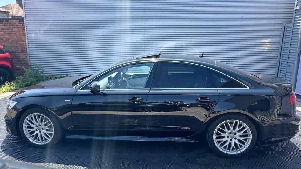 Audi A6 Saloon A6 S Line Black Edition Tdi Quattro S-a White #8