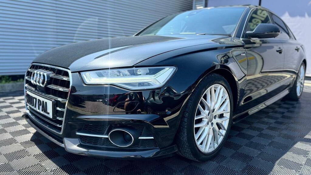 Audi A6 Saloon 3.0 Tdi V6 S Line S Tronic Quattro Euro 6 Ss Black #6