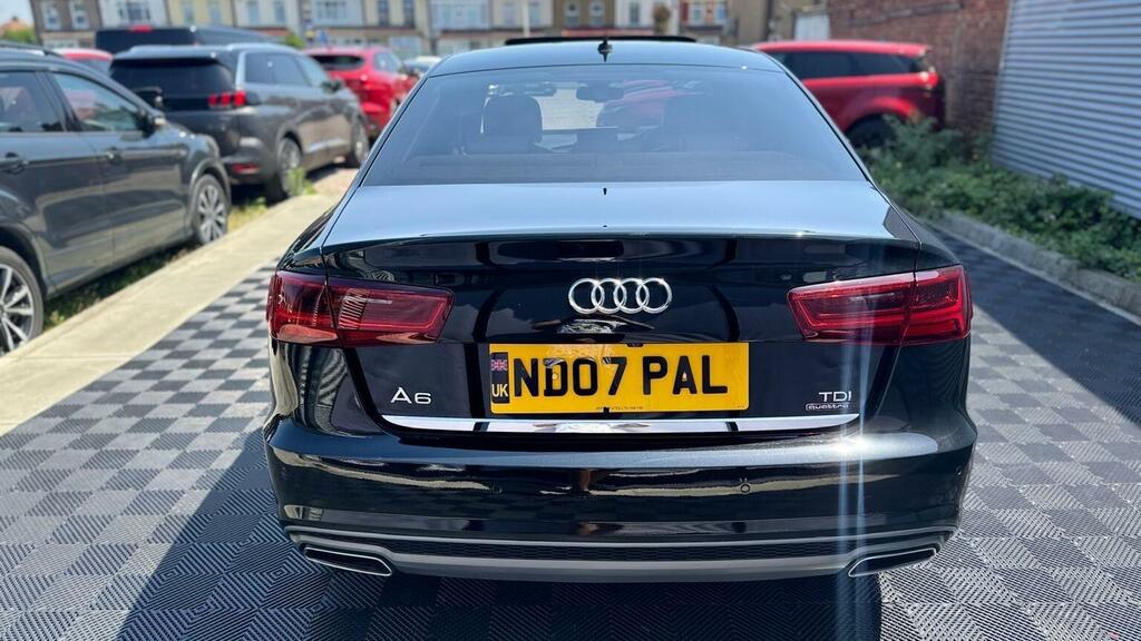Audi A6 Saloon A6 S Line Black Edition Tdi Quattro S-a White #11