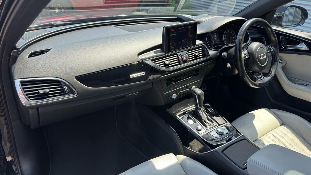 Audi A6 Saloon A6 S Line Black Edition Tdi Quattro S-a White #26