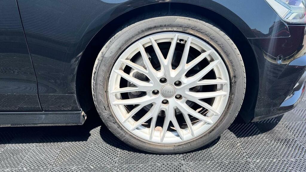 Audi A6 Saloon A6 S Line Black Edition Tdi Quattro S-a White #72