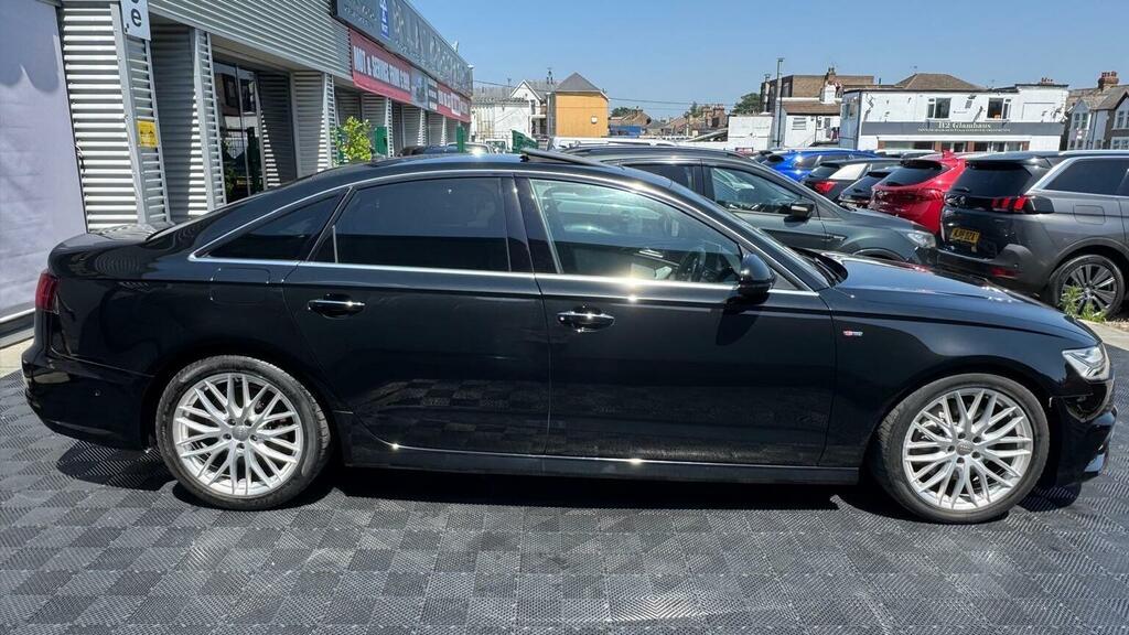 Audi A6 Saloon A6 S Line Black Edition Tdi Quattro S-a White #7