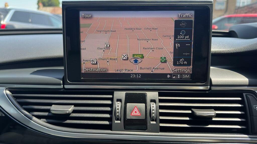 Audi A6 Saloon A6 S Line Black Edition Tdi Quattro S-a White #44