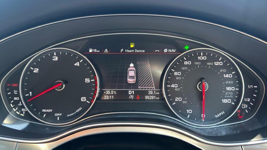 Audi A6 Saloon A6 S Line Black Edition Tdi Quattro S-a White #52
