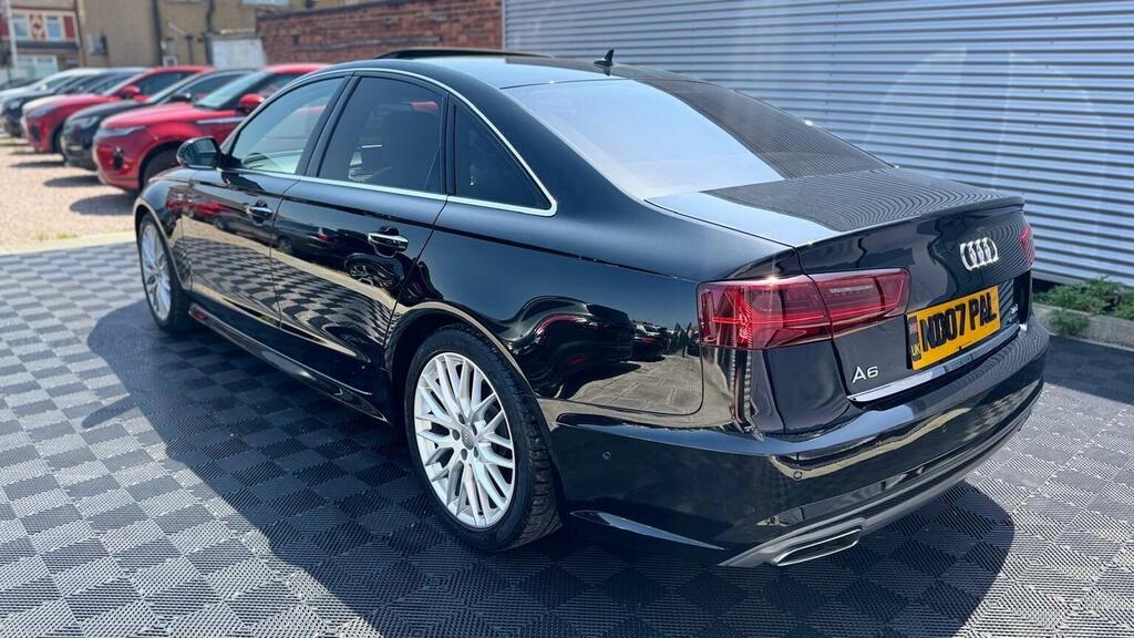 Audi A6 Saloon A6 S Line Black Edition Tdi Quattro S-a White #10