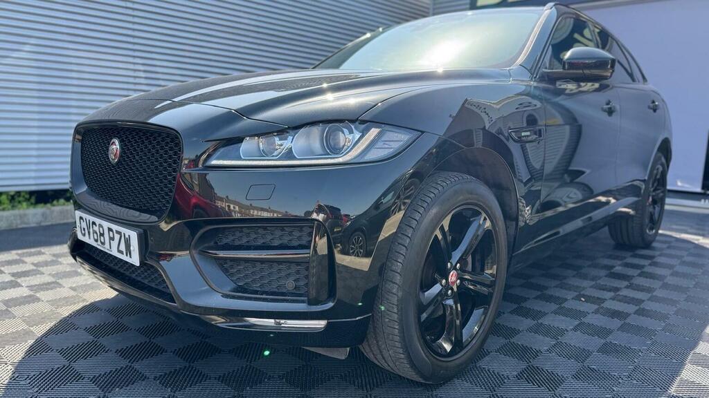 Jaguar F-Pace 2.0 D180 R-sport Awd Euro 6 Ss Black #8