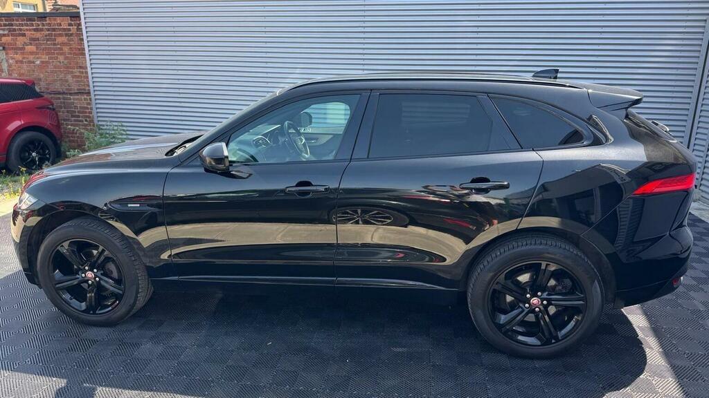 Jaguar F-Pace 2.0 D180 R-sport Awd Euro 6 Ss Black #10
