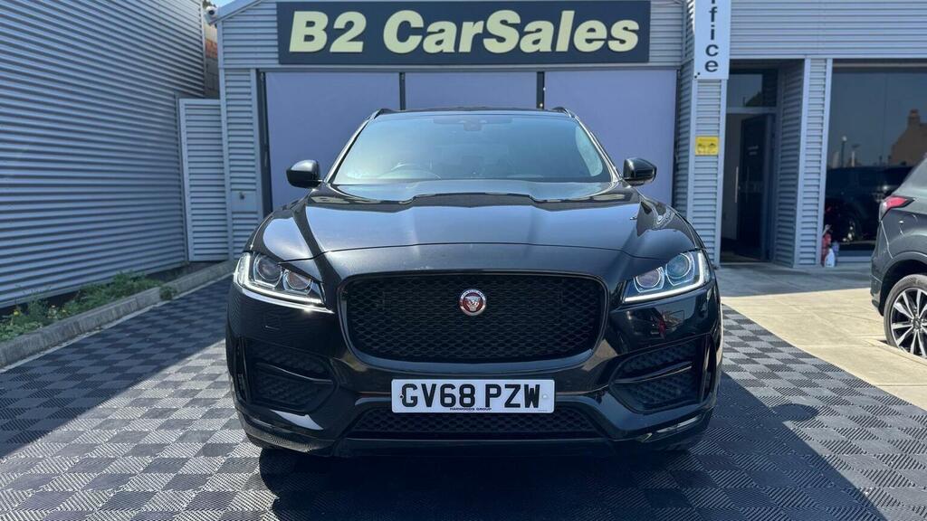 Jaguar F-Pace 2.0 D180 R-sport Awd Euro 6 Ss Black #4