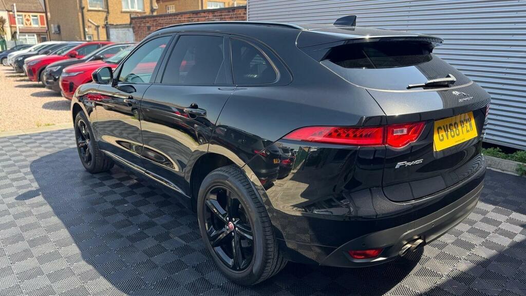 Jaguar F-Pace 2.0 D180 R-sport Awd Euro 6 Ss Black #12
