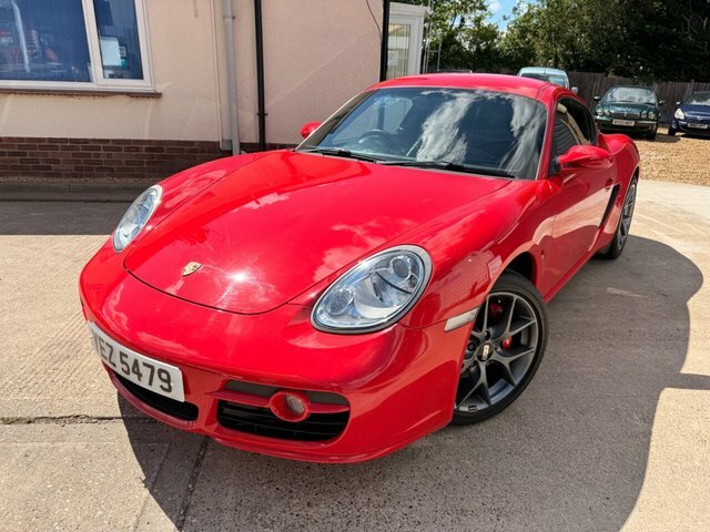 Porsche Cayman 3.4 987 S Coupe 254 Gkm, 295 B Red #2