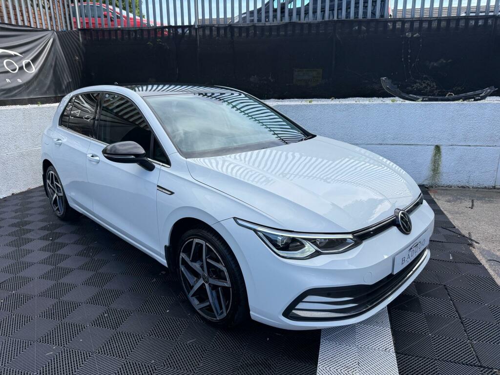 Volkswagen Golf Style White #4