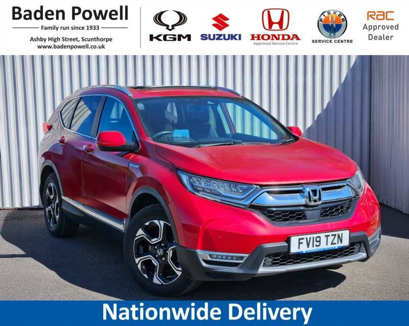 Honda Cr-V 2.0 I-mmd Hybrid Ex Ecvt Red