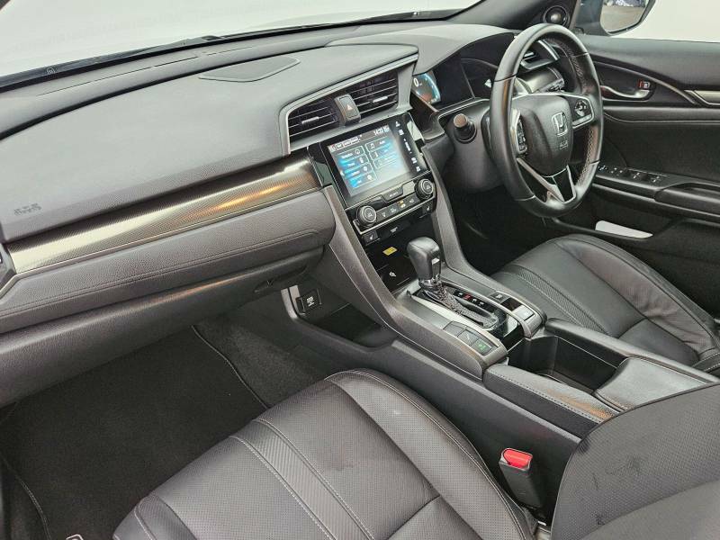 Honda Civic 1.5 Vtec Turbo Prestige Cvt Silver #2