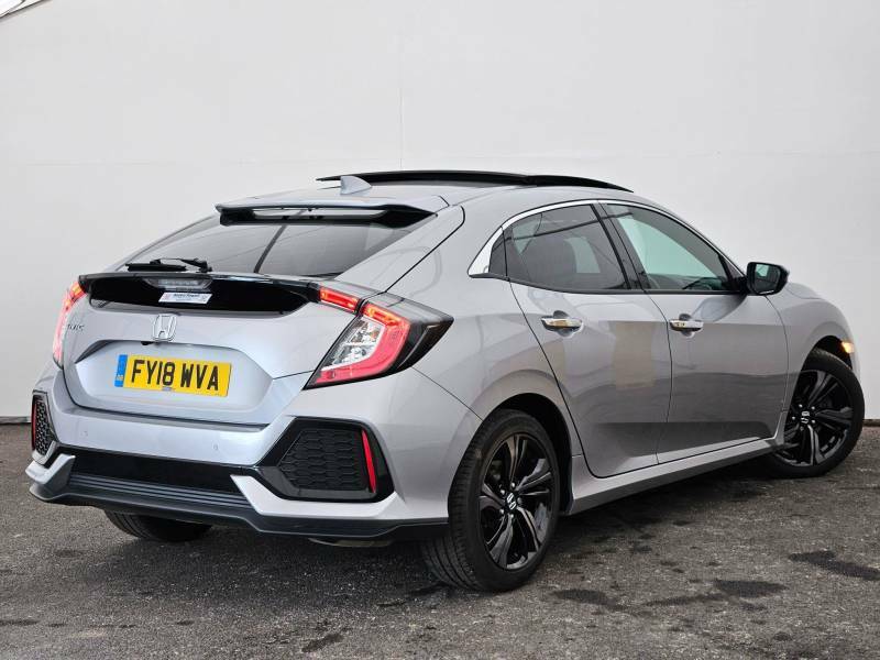 Honda Civic 1.5 Vtec Turbo Prestige Cvt Silver #6