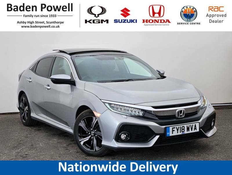 Honda Civic 1.5 Vtec Turbo Prestige Cvt Silver