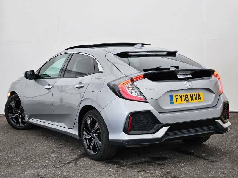 Honda Civic 1.5 Vtec Turbo Prestige Cvt Silver #3