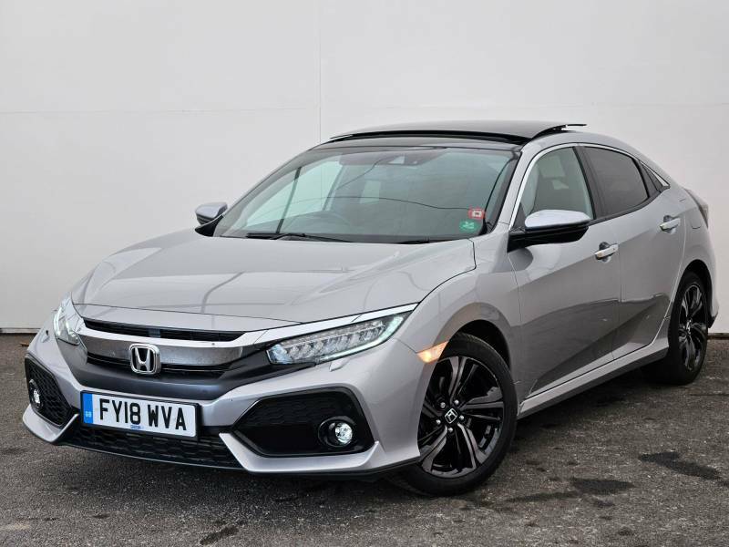Honda Civic 1.5 Vtec Turbo Prestige Cvt Silver #5