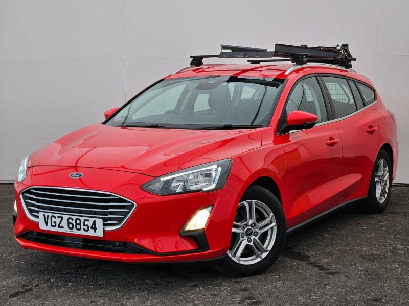 Ford Focus 1.5 Ecoblue 120 Zetec Edition VGZ6854 Red #4