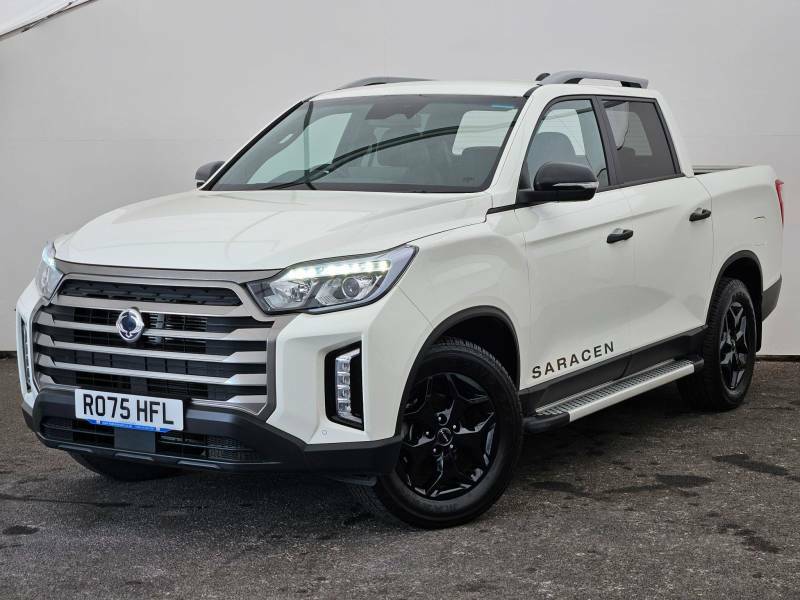 SsangYong Musso 2.2 Double Cab Pick Up Saracen White #4