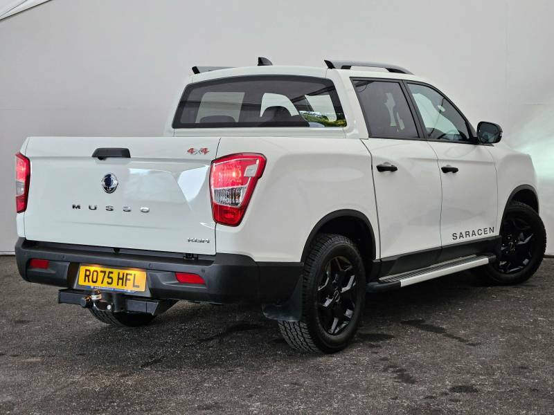 SsangYong Musso 2.2 Double Cab Pick Up Saracen White #5
