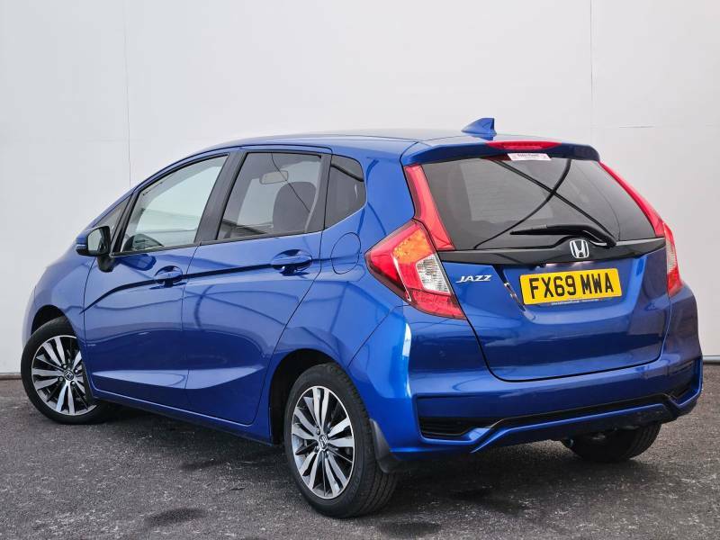 Honda Jazz 1.3 I-vtec Ex Navi Cvt Blue #3