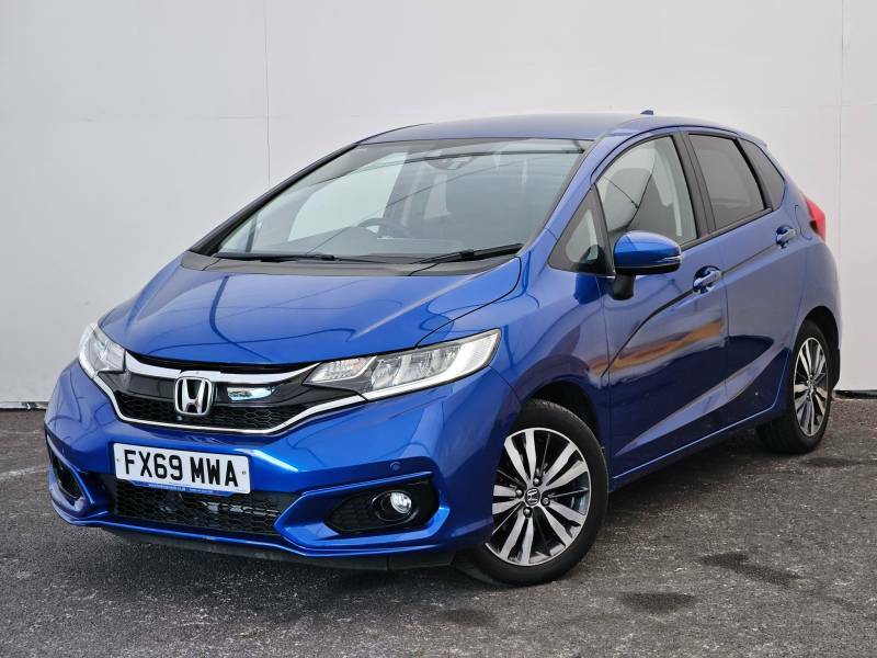 Honda Jazz 1.3 I-vtec Ex Navi Cvt Blue #5