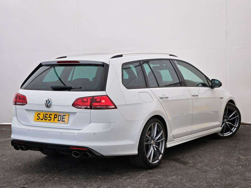 Volkswagen Golf 2.0 Tsi R Dsg White #6