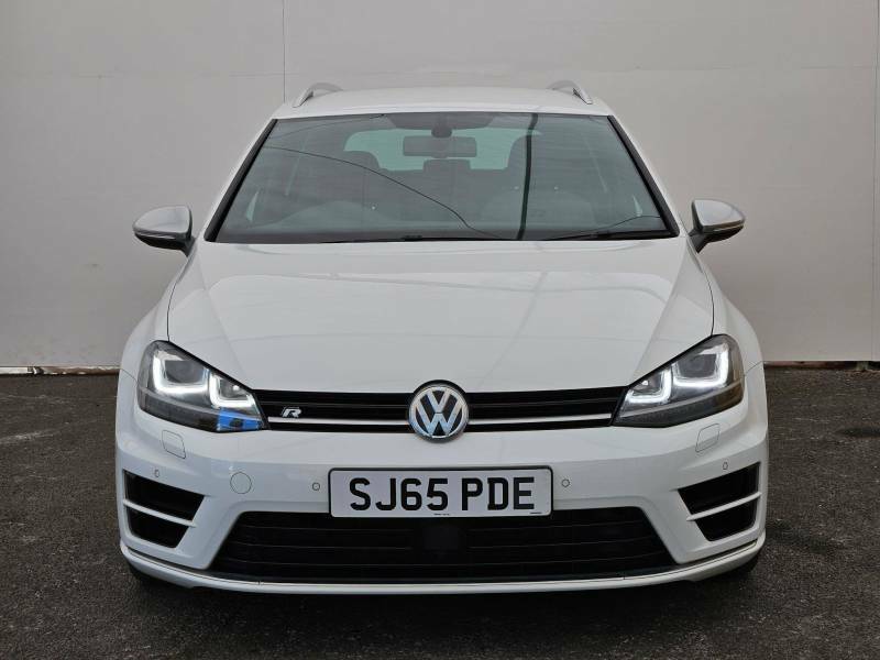 Volkswagen Golf 2.0 Tsi R Dsg White #4