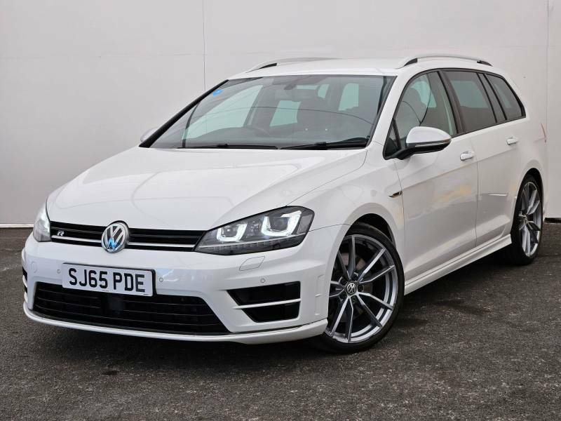 Volkswagen Golf 2.0 Tsi R Dsg White #5