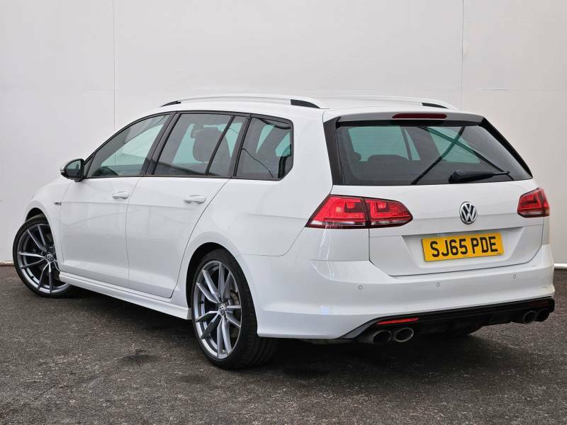 Volkswagen Golf 2.0 Tsi R Dsg White #3
