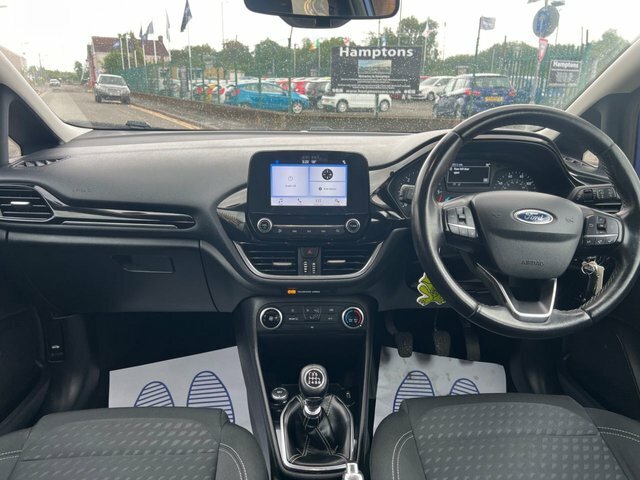 Ford Fiesta 1.5 Tdci Zetec Hatchback Euro 6 WR67XXT Blue #3