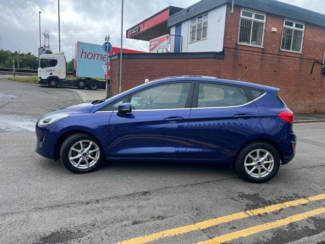 Ford Fiesta 1.5 Tdci Zetec Hatchback Euro 6 WR67XXT Blue #6