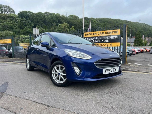 Ford Fiesta 1.5 Tdci Zetec Hatchback Euro 6 WR67XXT Blue #4