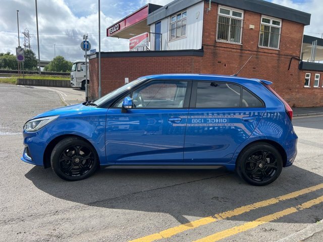 MG MG3 1.5 Vti-tech Exclusive Hatchback Blue #6