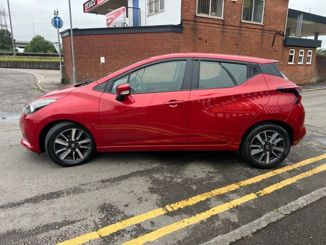 Nissan Micra 0.9 Ig-t Acenta Hatchback Euro 6 CK17KBN Red #6