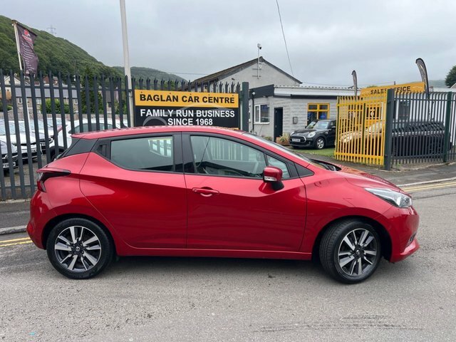 Nissan Micra 0.9 Ig-t Acenta Hatchback Euro 6 CK17KBN Red #2