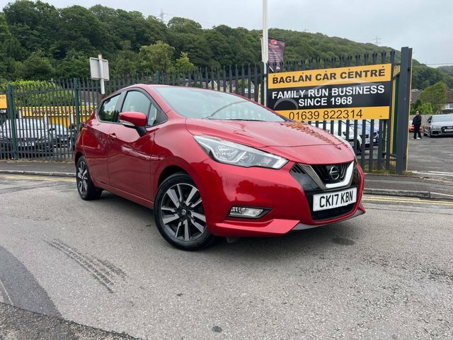 Nissan Micra 0.9 Ig-t Acenta Hatchback Euro 6 CK17KBN Red #4