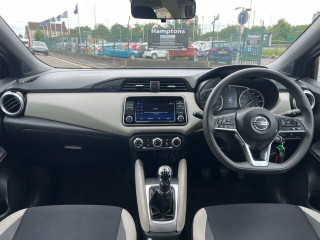 Nissan Micra 0.9 Ig-t Acenta Hatchback Euro 6 CK17KBN Red #3