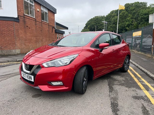 Nissan Micra 0.9 Ig-t Acenta Hatchback Euro 6 CK17KBN Red #5