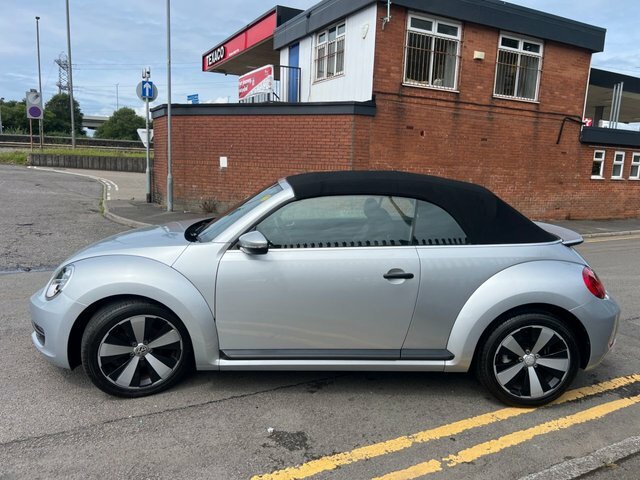 Volkswagen Beetle 1.6 Tdi Bluemotion Tech Cabriolet Manua Silver #5