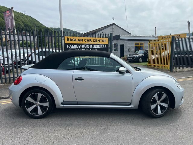 Volkswagen Beetle 1.6 Tdi Bluemotion Tech Cabriolet Manua Silver #4