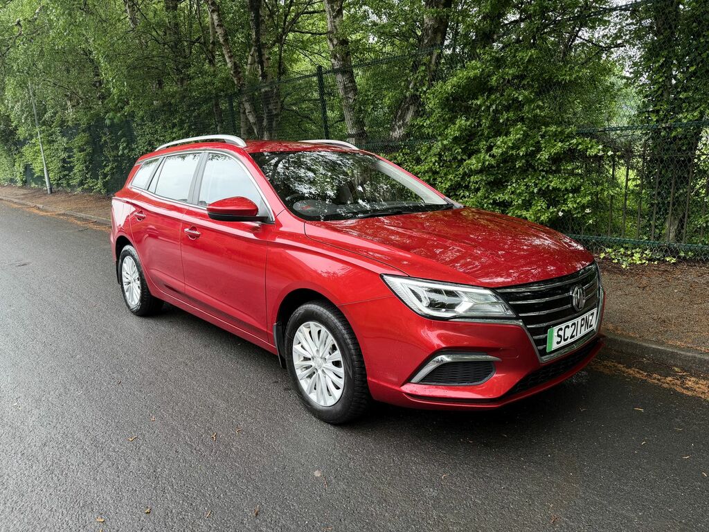 MG MG5 52.5Kwh Exclusive Estate 156 Ps Red