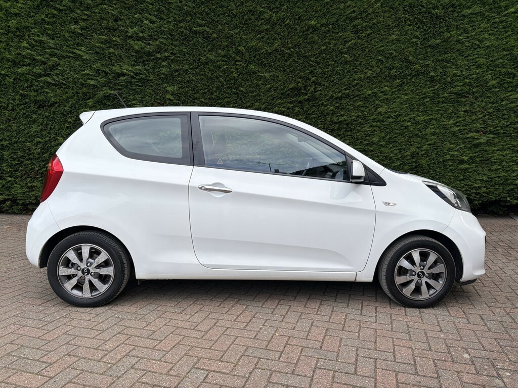 Kia Picanto 1.0 Vr7 White #4