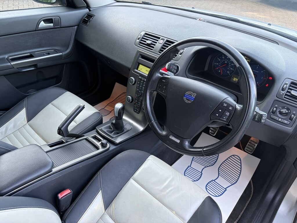 Volvo V50 Sat Nav Leather Ulez Nice 2.0 White #17