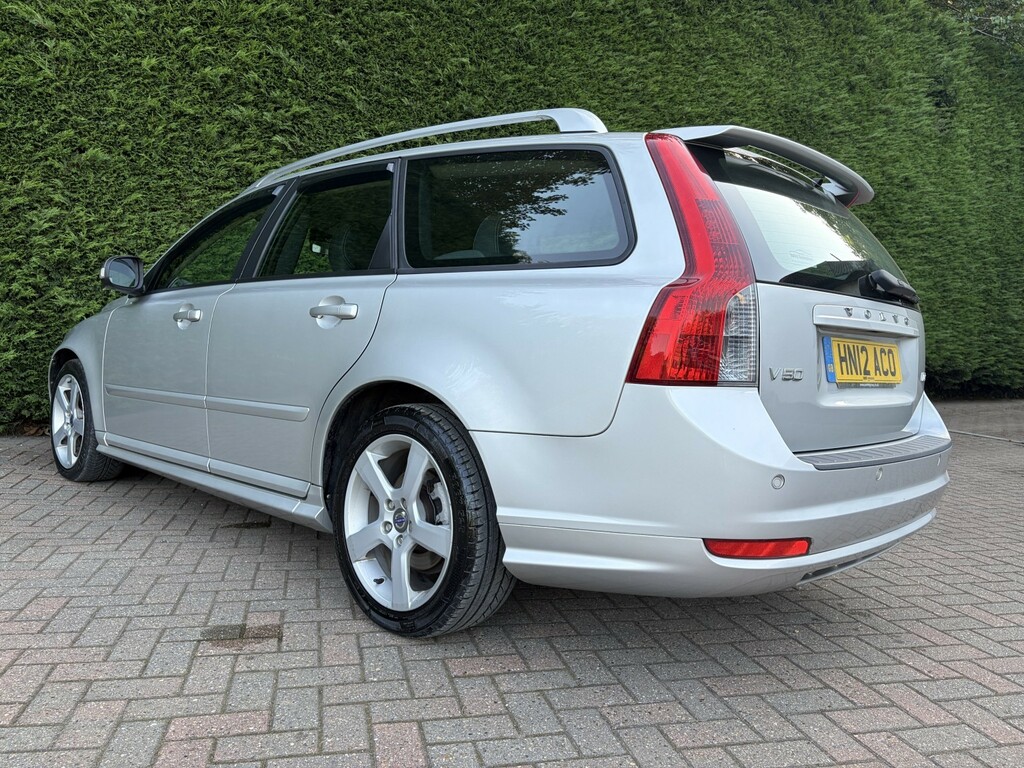 Volvo V50 Sat Nav Leather Ulez Nice 2.0 White #11