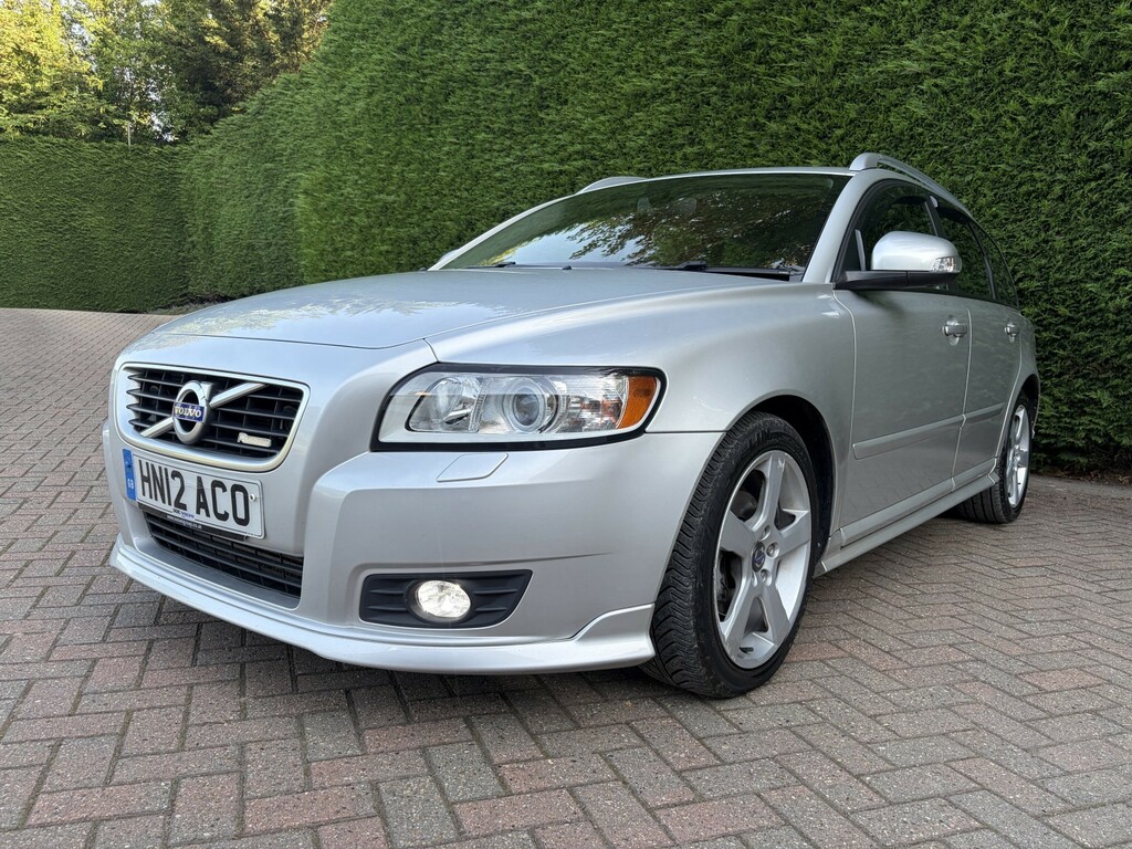 Volvo V50 Sat Nav Leather Ulez Nice 2.0 White #8